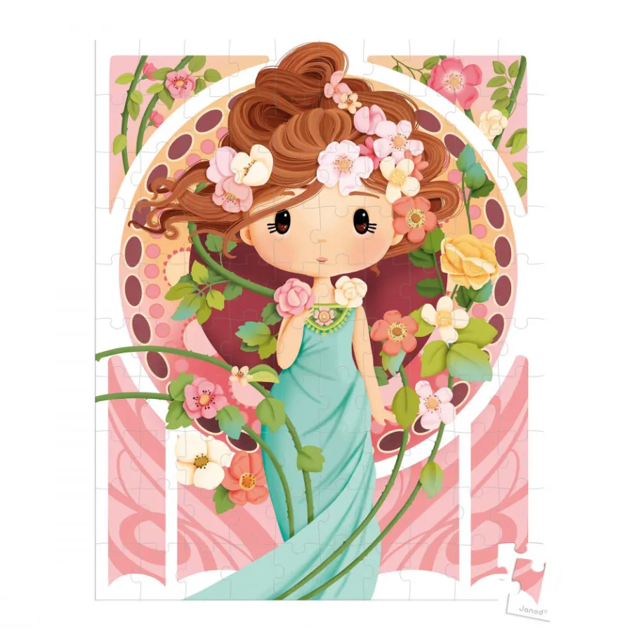 Janod Puzzle Inspired By Mucha - 100 Pcs