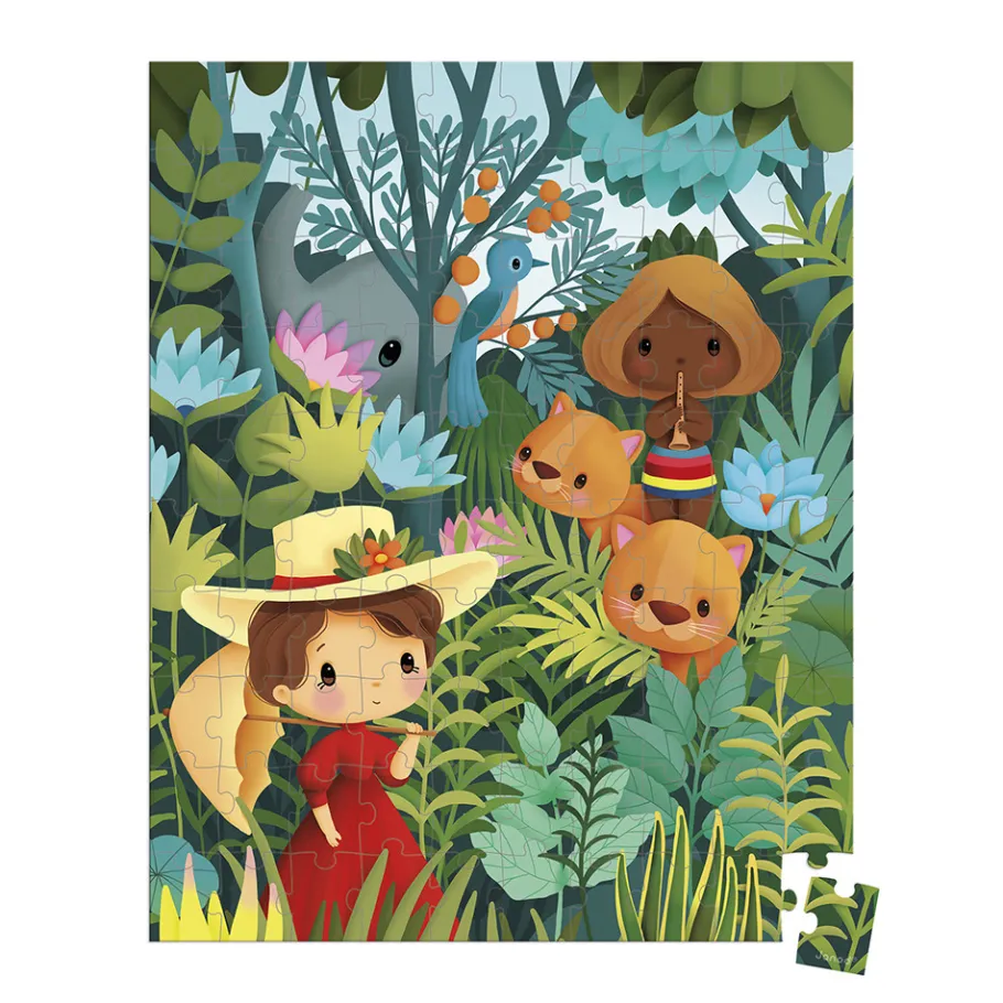 Janod Puzzle ispirato a Rousseau 100 pezzi
