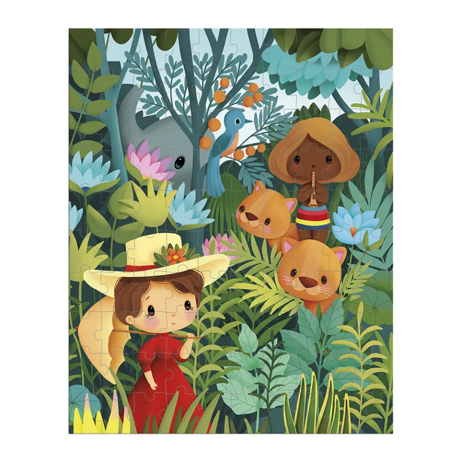 Janod Puzzle ispirato a Rousseau 100 pezzi