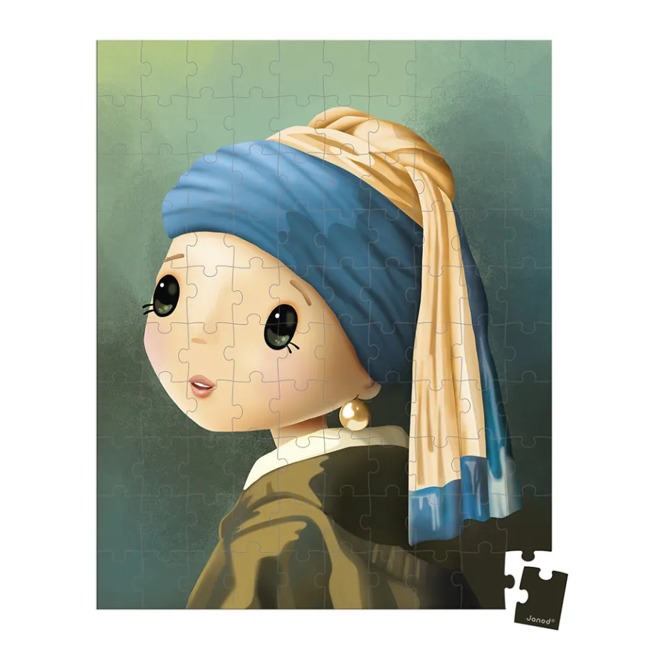 Janod Puzzle ispirato a Vermeer 100 pezzi