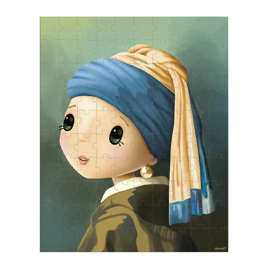 Janod Puzzle ispirato a Vermeer 100 pezzi