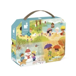 Janod Puzzle Le Stagioni - 36 pezzi