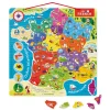 Janod Puzzle Magnetico Francia 93 pezzi - Francese (legno) - Solo in francese
