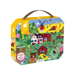 Janod Puzzle Osservazione La Fattoria - 24 PZ