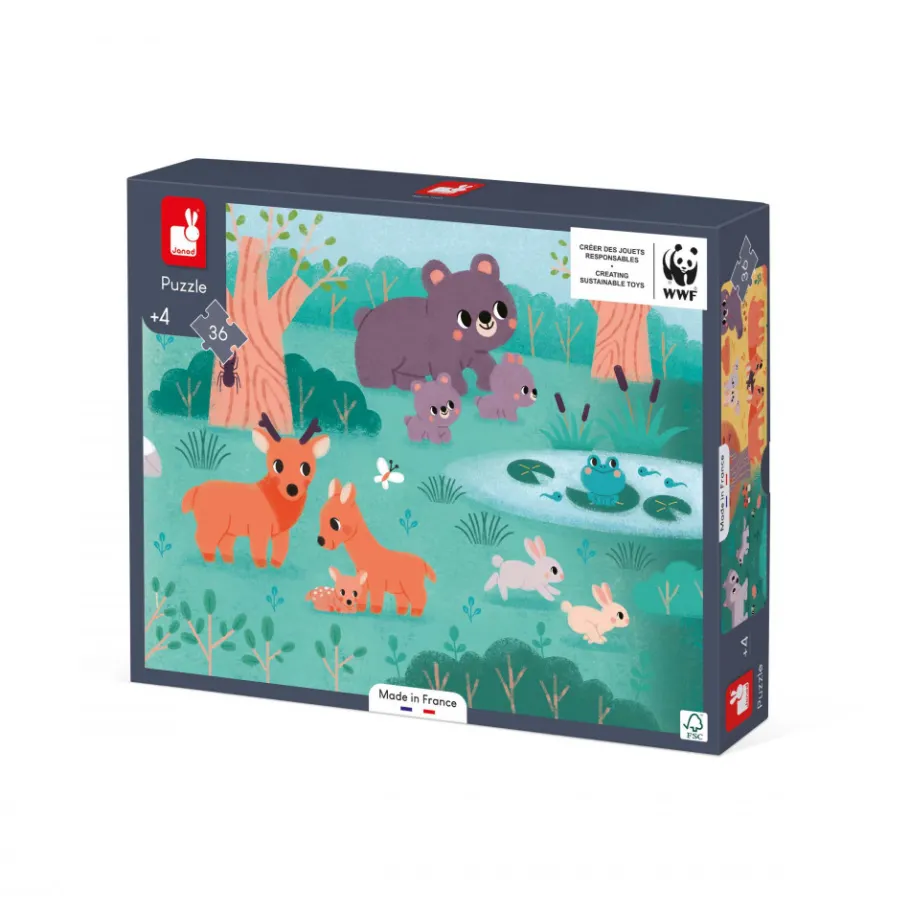 Janod Puzzle Panoramico 4 Stagioni - 36 Pz
