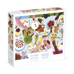 Janod Puzzle Pasto in Famiglia 1000 pezzi