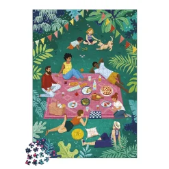 Janod Puzzle Picnic Con Gli Amici 1000 pezzi
