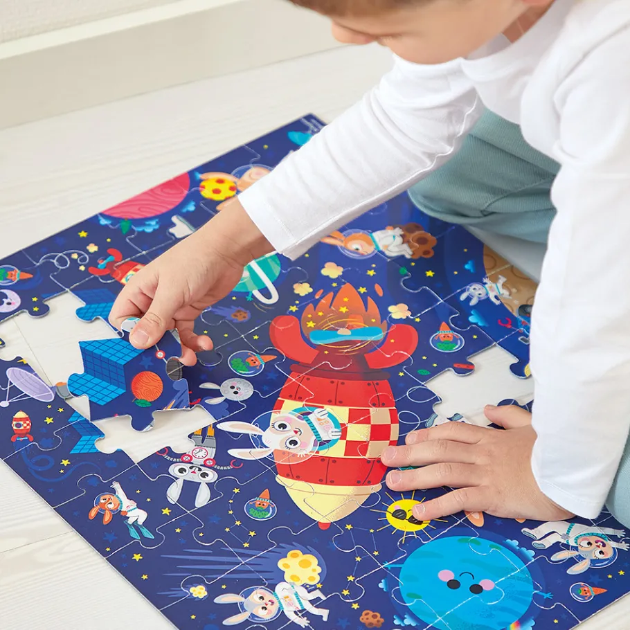 Janod Puzzle Razzo 54 pezzi