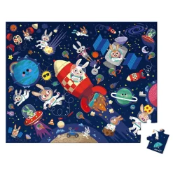 Janod Puzzle Razzo 54 pezzi