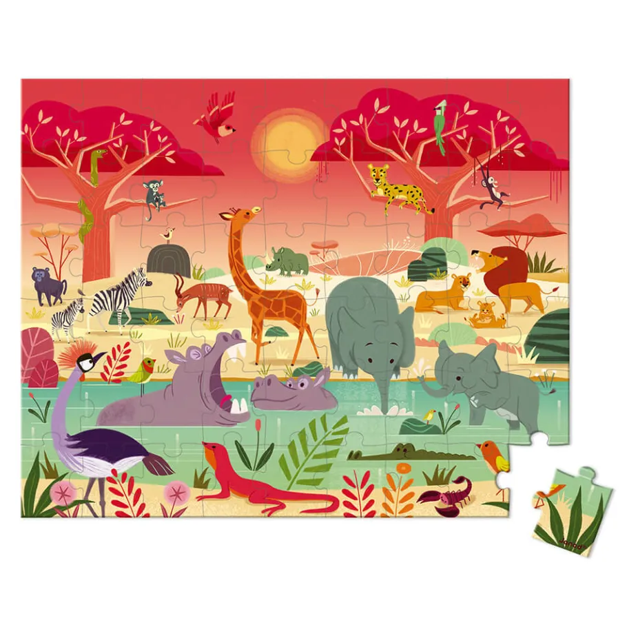 Janod Puzzle Riserva Naturale - 54 PZ