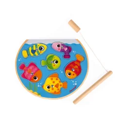 Janod Puzzle Speedy Fish (legno)