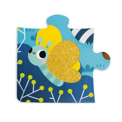 Janod Puzzle Tattile Gli Animali della Foresta 20 pezzi