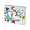 Janod Puzzle Tattile la Vita Sulla Banchisa 20 pezzi