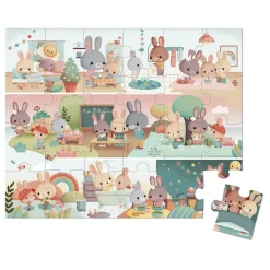 Janod Puzzle Una Giornata - 24 pezzi