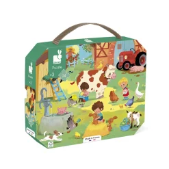 Janod Puzzle Una Giornata Alla Fattoria - 24 pezzi
