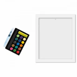 Janod Quadretti Dorati Pittura Ad Acquerello Animali