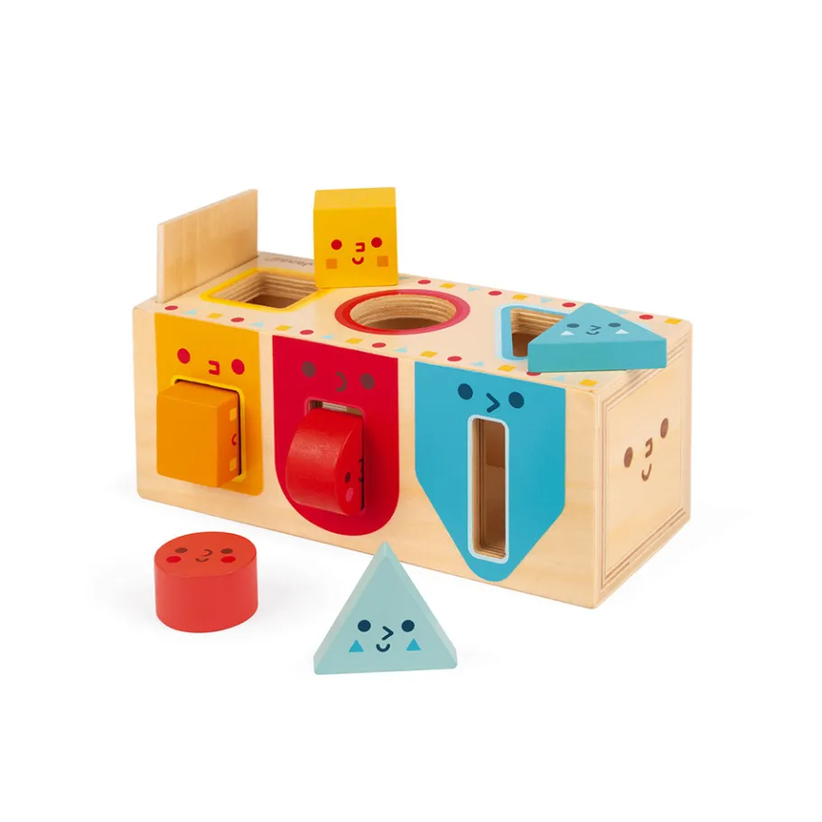 Janod Scatola con Forme Geometriche (legno)