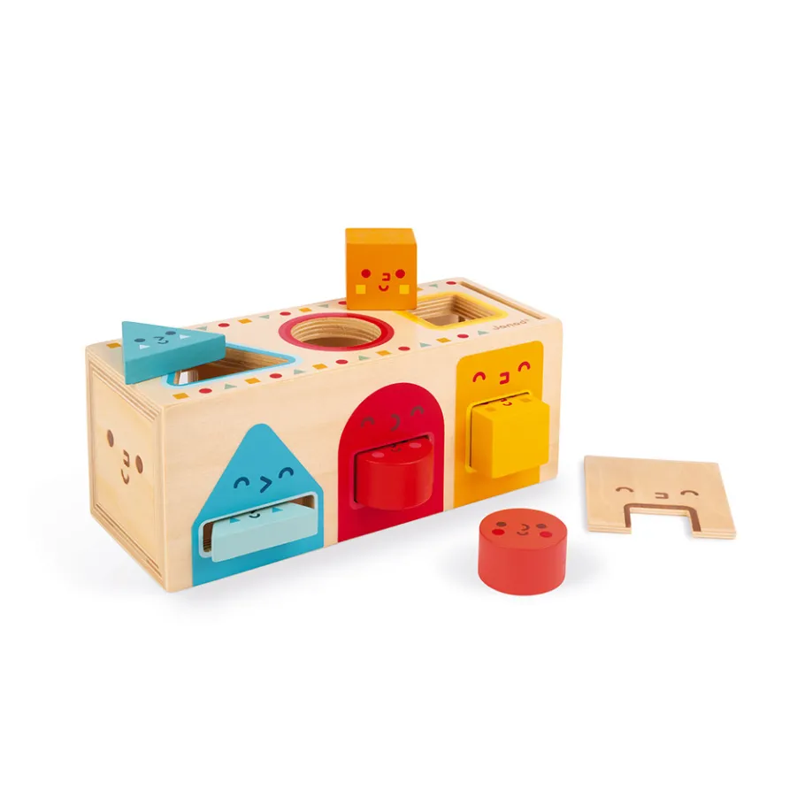 Janod Scatola con Forme Geometriche (legno)