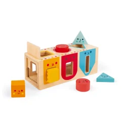 Janod Scatola con Forme Geometriche (legno)