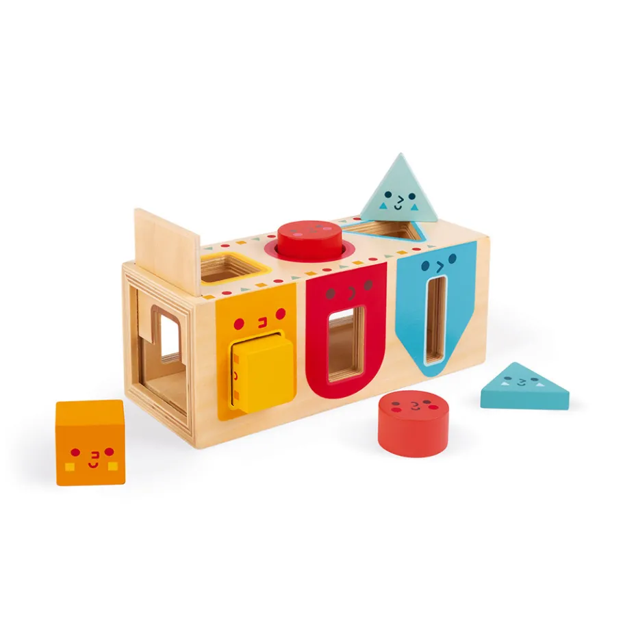 Janod Scatola con Forme Geometriche (legno)