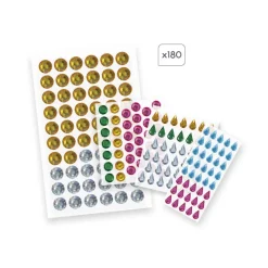 Janod Scatola creativa grande con strass - 3 anni