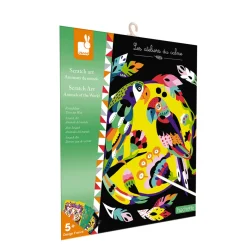 Janod Scratch art Animali del mondo