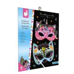 Janod Scratch art Maschere da festa
