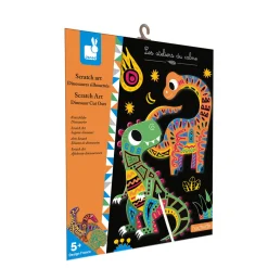 Janod Scratch art Sagome di dinosauri
