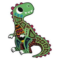 Janod Scratch art Sagome di dinosauri
