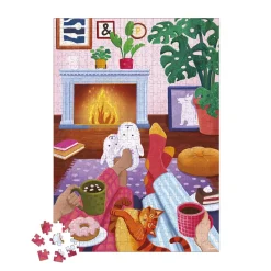 Janod Serata al Fuoco Puzzle 500 pezzi