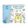 Janod Set da disegno creativo 20 colori con pennarelli glitterati