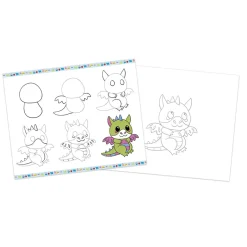 Janod Set da disegno creativo 20 colori con pennarelli glitterati