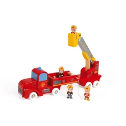 Janod Story Camion dei Pompieri Gigante (legno)