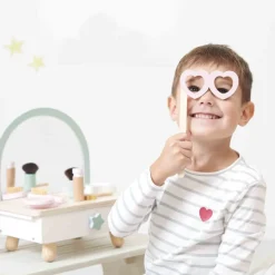 Janod Tavolino da toilette in legno con unicorno