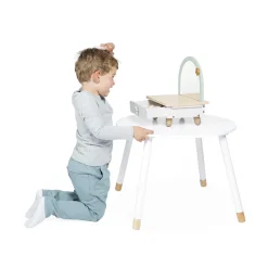 Janod Tavolino da toilette in legno con unicorno