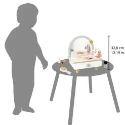 Janod Tavolino da toilette in legno con unicorno