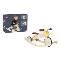 Janod Triciclo 2 in 1 a dondolo