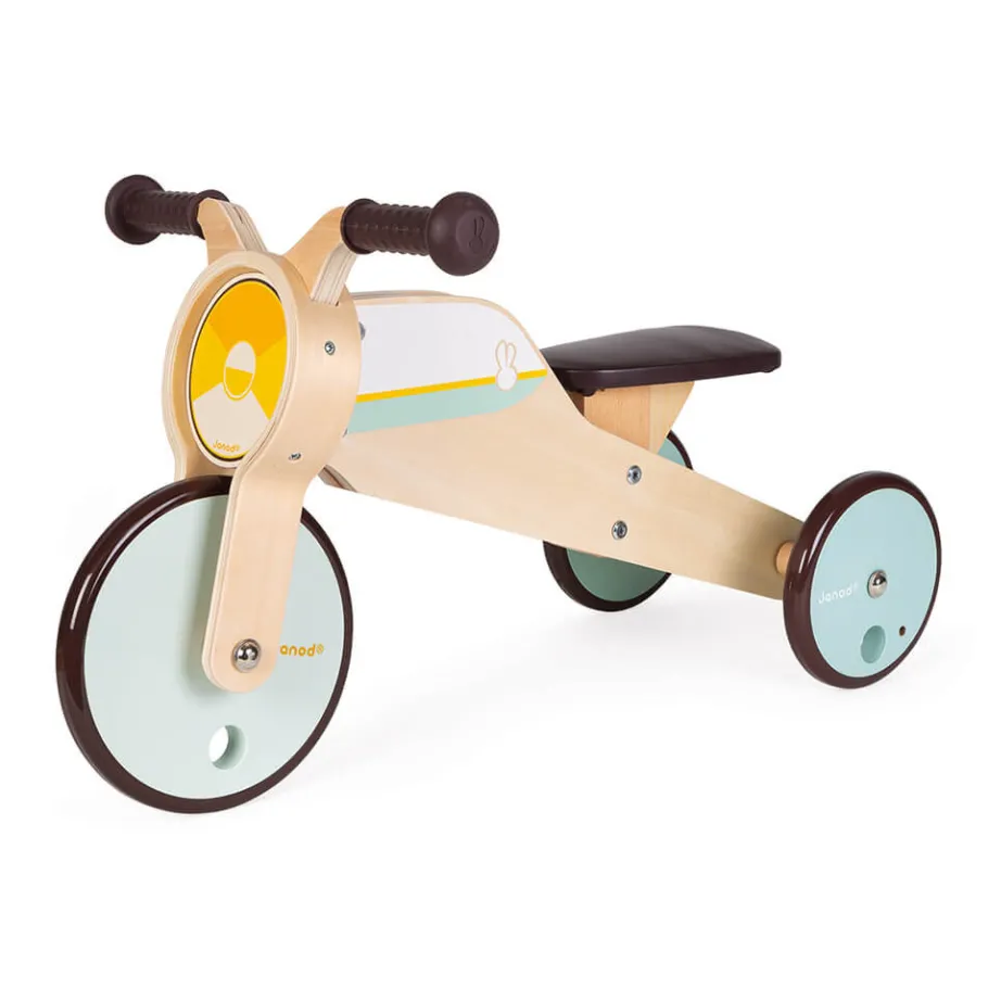 Janod Triciclo 2 in 1 a dondolo