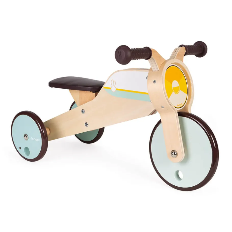 Janod Triciclo 2 in 1 a dondolo