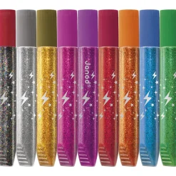 Janod Tubi di colla glitterata x9