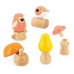 Janod Uccellini E Funghi Da Avvitare