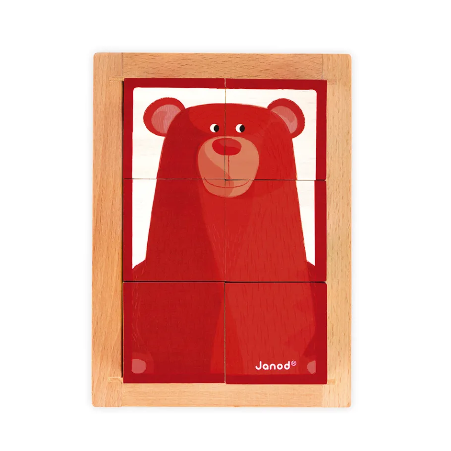 Janod Zigolos 6 Cubi Foresta (legno)