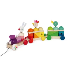 Janod Zigolos Treno Gigante Multicolore