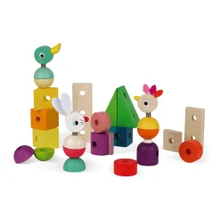 Janod Zigolos Treno Gigante Multicolore