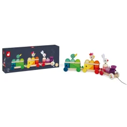 Janod Zigolos Treno Gigante Multicolore